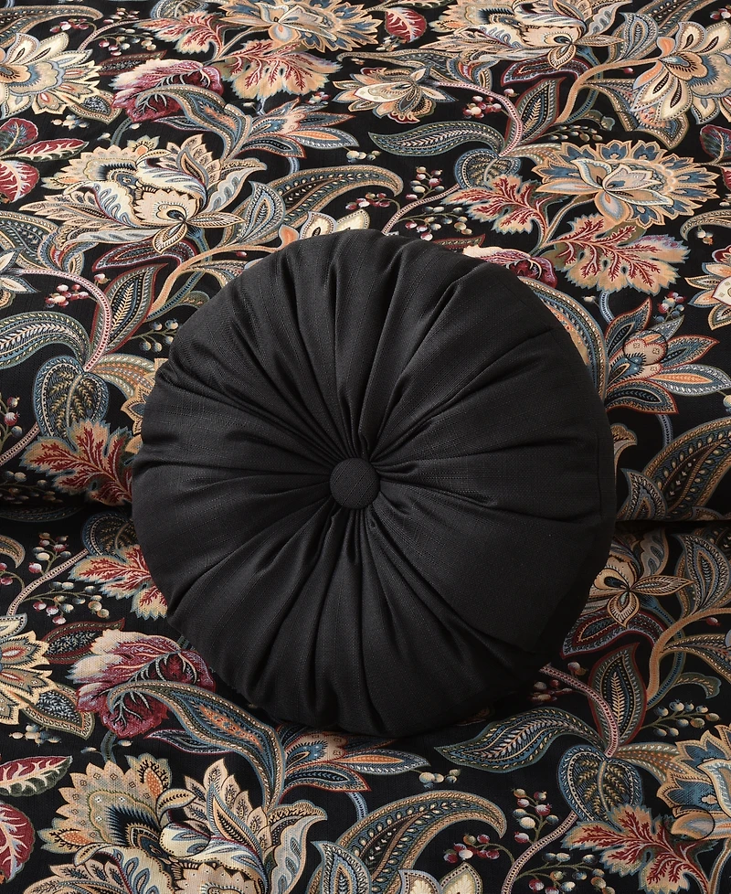 Royal Court Calabria Tufted Decorative Pillow, 15" Round