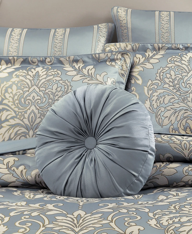 Royal Court Lorenzo Tufted Decorative Pillow, 15" Round