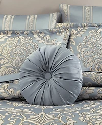 Royal Court Lorenzo Tufted Decorative Pillow, 15" Round