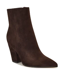 Nine West Women's Ariza Tapered Block Heel Booties
