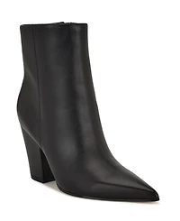 Nine West Women's Ariza Tapered Block Heel Booties