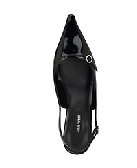 Nine West Women's Ashlea Slingback Kitten Heel Pumps