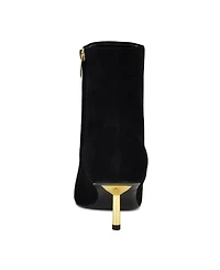Nine West Women's Hamesa Pointy Toe Kitten Heel Booties