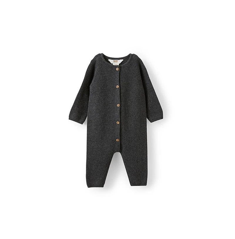 Cotton On Baby Boys Knit Long Sleeve All One