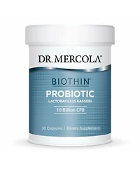 Dr. Mercola Biothin Probiotic 10 Billion Cfu, 30 Servings, Supports Digestive Health, Non Gmo