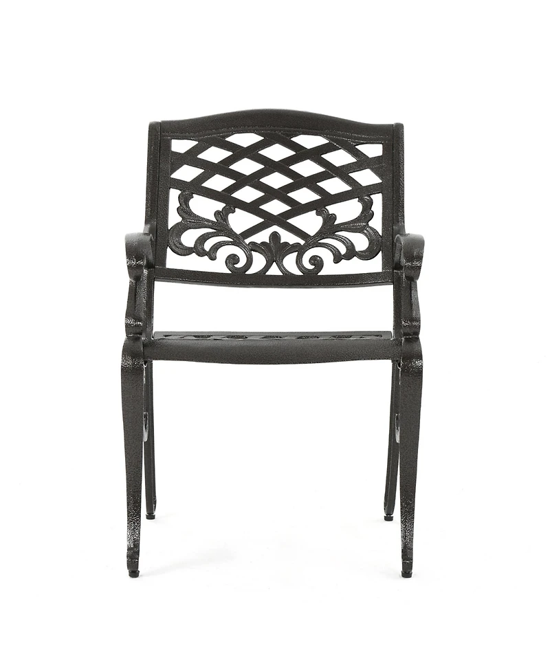 Flynama Outdoor 2 Pieces Aluminium Dining Chairs