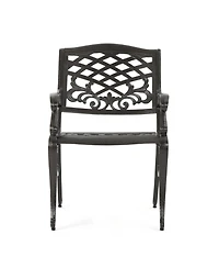 Flynama Outdoor 2 Pieces Aluminium Dining Chairs