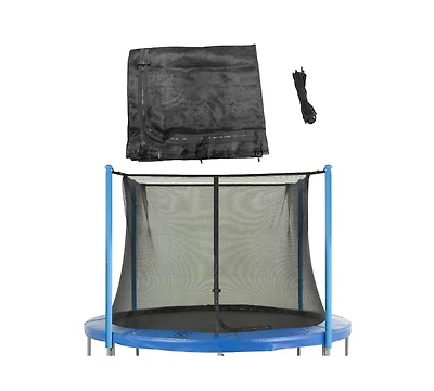 Plexalife Trampoline Safety Enclosure Net, Fits Ft Round Frame
