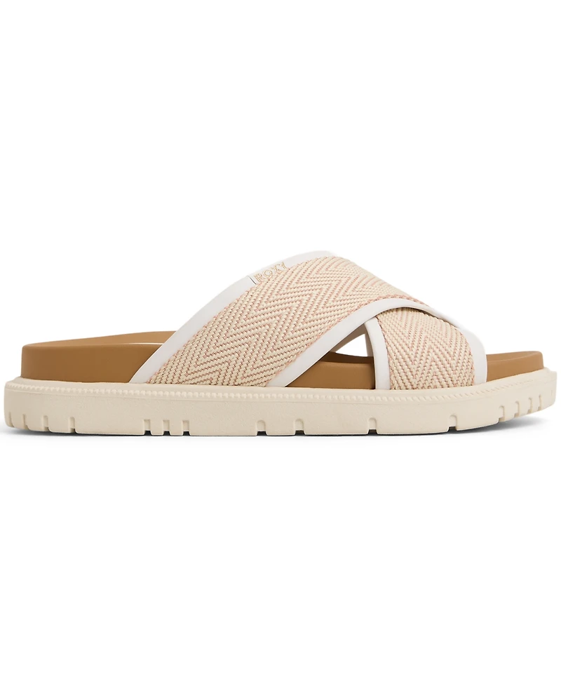 Roxy Women's Capri Round Toe Flat Sandals