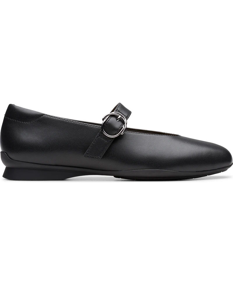 Clarks Women's Jazmynn Iris Square Toe Mary Jane Flats