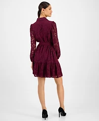 Anne Klein Petite Collared Shirt Dress