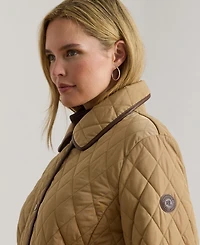 Lauren Ralph Women's Plus Quilted Coat, Exclusively for Macys
