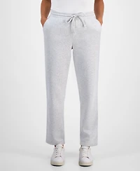 Style & Co Petite Cotton Fleece Drawstring Sweatpants, Created for Macy's