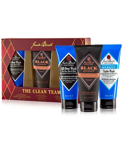 Jack Black 3-Pc. The Clean Team Set