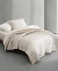 Calvin Klein Washed Solid Reversible Plush 5-Pc. Comforter Set, Twin/Twin Xl
