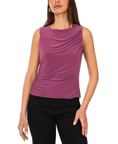 Vince Camuto Women's Sleeveless Ruched Blouse