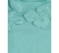 Style & Co Women's Embroidered Sweatshirt, Exclusively at Macy's