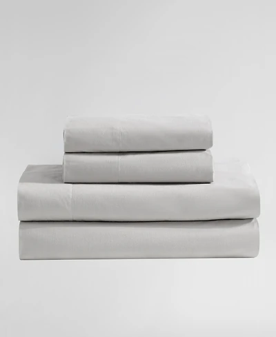 Calvin Klein Enhanced Cooling 200-Thread Count Cotton 4-Pc. Sheet Set, Queen