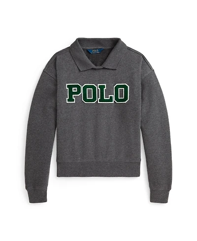 Polo Ralph Lauren Big Girls Logo Fleece Sweatshirt