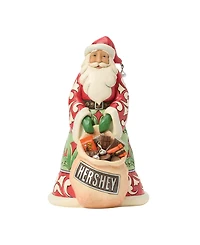 Jim Shore Hershey Santa with Bag of Candy