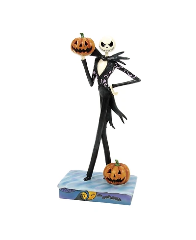 Jim Shore Disney Traditions Jack Holding Pumpkin