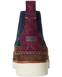 Polo Ralph Lauren Men's Ranger Suede & Wool Tweed Work Boots