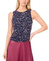 Vince Camuto Women's Sleeveless Rouched Blouse