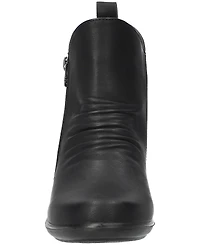 Easy Street Women's Jeanie Ankle Zipper Boots
