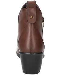 Easy Street Women's Jeanie Ankle Zipper Boots