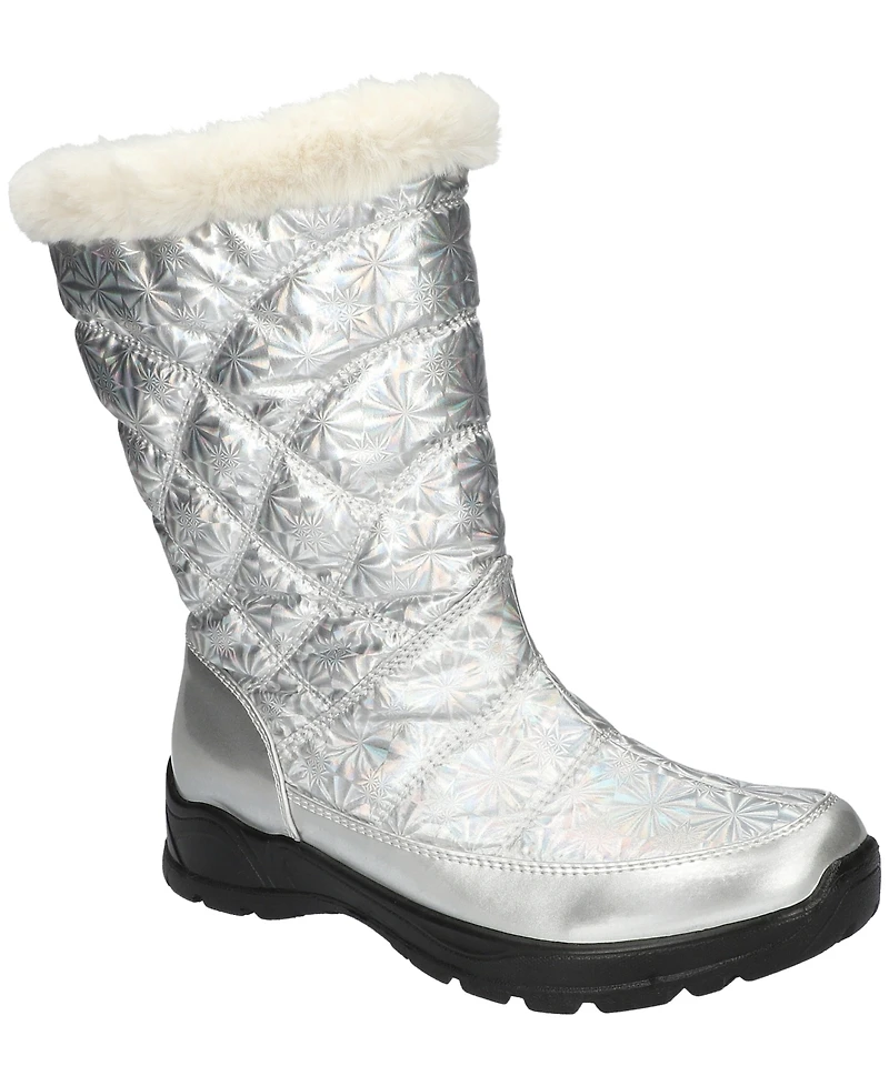 Easy Street Women's Cuddle Waterproof Zipper Boots