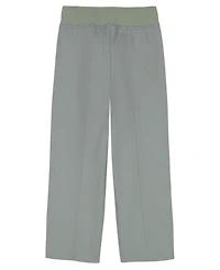 Calvin Klein Big Girls Twill Wide Leg Pants