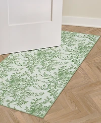 Laura Ashley Imagine Printed Chenille 2-Pc. Runner Rug Set