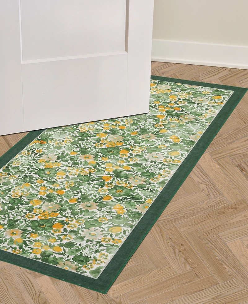 Laura Ashley Imagine Printed Chenille 2-Pc. Runner Rug Set