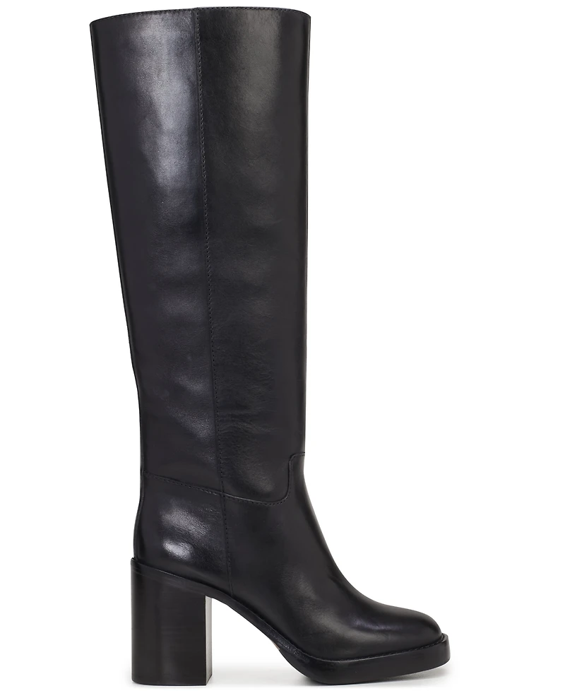 Vince Camuto Women's Gibi Wide-Calf Platform Knee-High Boots