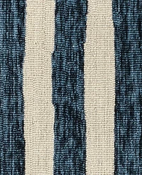 Dash and Albert Rugs by Annie Selke Silas Stripe DA2221 5'x8' Area Rug