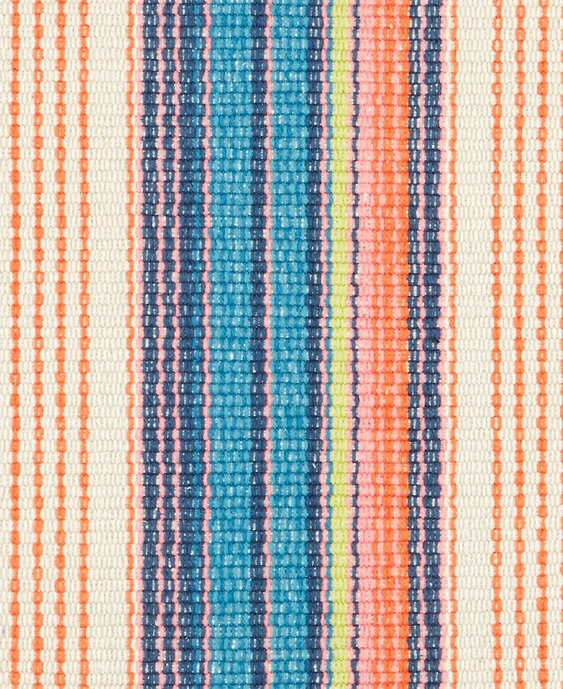 Dash and Albert Rugs by Annie Selke Sloane Stripe DA2028 8'x10' Area Rug