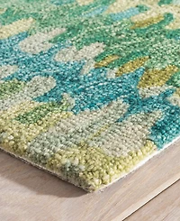 Dash and Albert Rugs by Annie Selke Paint Chip Wool DA1831 3'x5' Area Rug