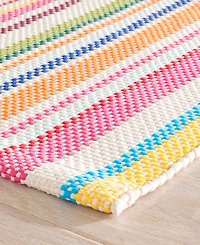 Dash and Albert Rugs by Annie Selke Summer Stripe Indoor/Outdoor DA1631 10'x14' Area Rug