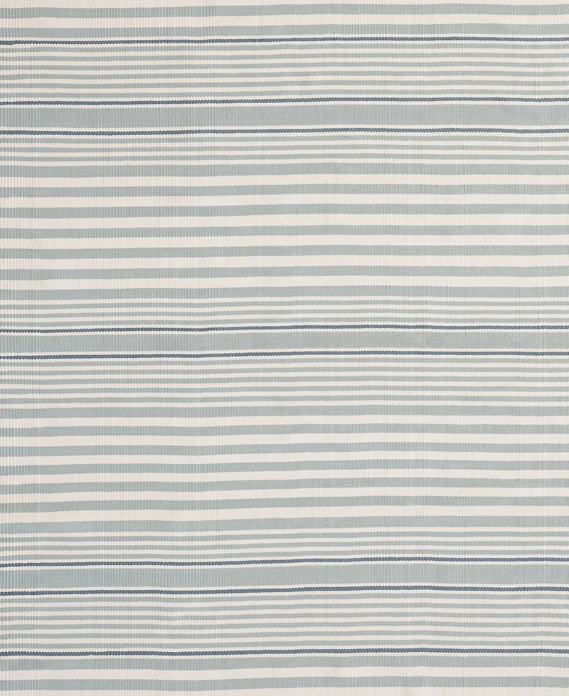 Dash and Albert Rugs by Annie Selke Rugby Stripe Indoor/Outdoor RDB177 6'x9' Area Rug
