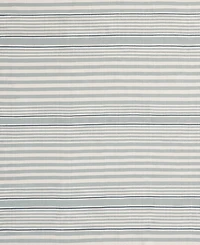 Dash and Albert Rugs by Annie Selke Rugby Stripe Indoor/Outdoor RDB177 6'x9' Area Rug
