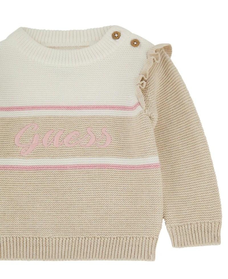 Guess Baby Boys 2-Piece Brushed Velour Hooded Zip-Up Sweatshirt and Sweatpants Set