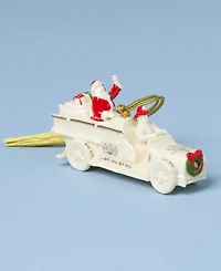 New For 2025! Lenox Mistletoe Park Fire Truck Ornament