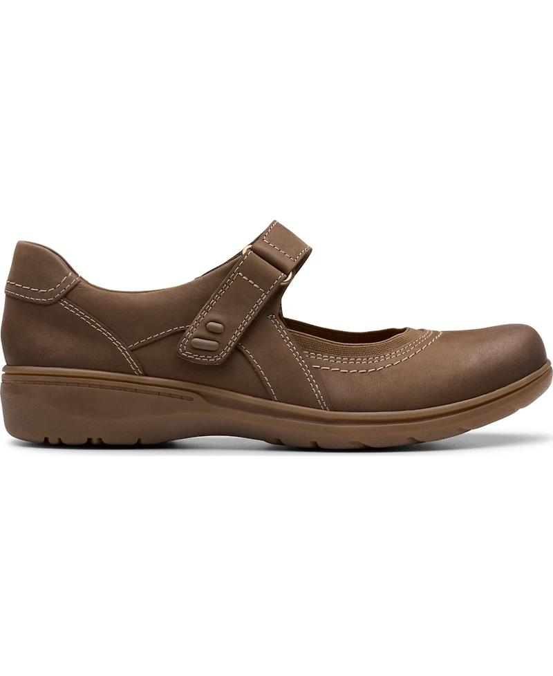 Clarks Women's Carleigh Madi Round Toe Mary Jane Flats