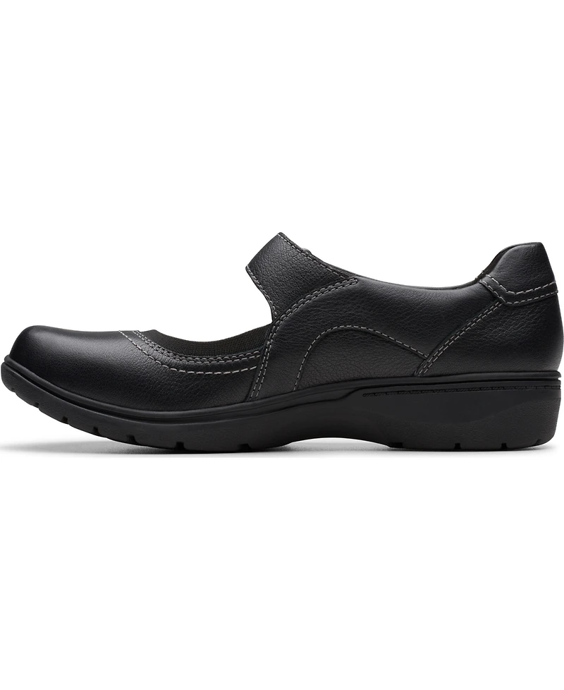 Clarks Women's Carleigh Madi Round Toe Mary Jane Flats