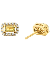Michael Kors Cubic Zirconia Cut Stud Earrings