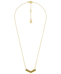 Michael Kors Gold-Tone Pendant Necklace