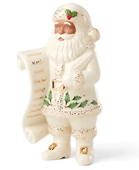 Lenox 2025 African American Santa with List Figurine