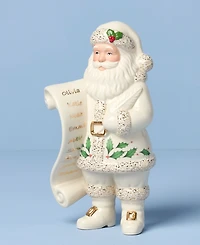 Lenox 2025 Santa with List Figurine