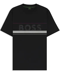 Boss by Hugo Men's Cotton-Jersey Logo T-Shirt