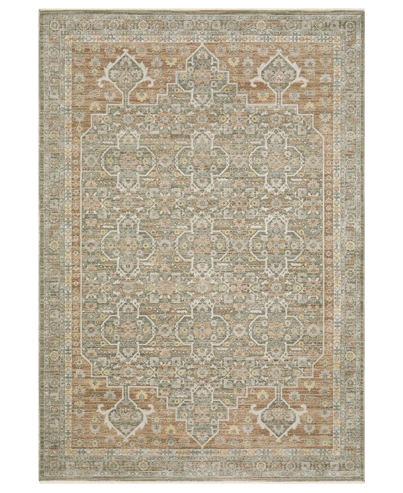 Oriental Weavers Keaton KEA01 2'3"x7'6" Runner Area Rug